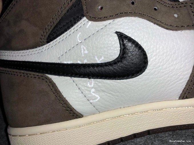 Bmlin shoes OG Retro High CD4487 Scott 1 'Mocha' 100 - Jordan Air Travis x 0811